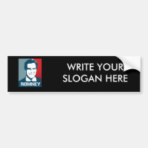 MITT ROMNEY POSTER BUMPER STICKERS