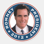 Mitt Romney President 2012 Stickers