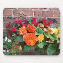 Mixed Flora Mouse Mat Mousepad