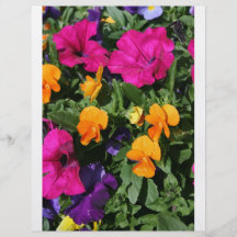 Mixed flowers flyers