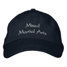 Mixed Martial Arts Hat Embroidered Hat