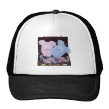 MixingWorkAndHome061509 Trucker Hats