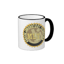MLT BADGE MEDICAL LABORATORY TECHNICIAN COFFEE MUG