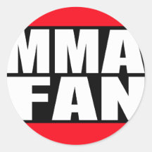 MMA FAN mixed martial arts MMA Sticker