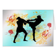 MMA Head Kick Card