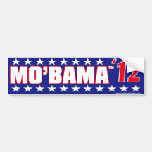 MO'BAMA 12 B BUMPER STICKER