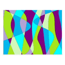 Mod Abstract Postcards