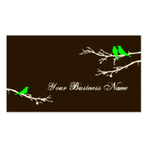 mod birds business card templates