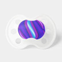 mod blue turquoise pink abstract