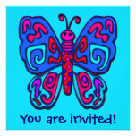 Mod Butterfly Invitation