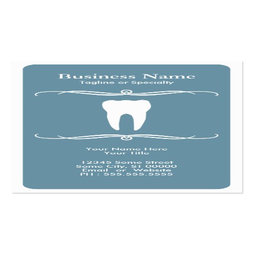 mod dental business cards