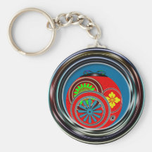Mod Ladybug Keychains