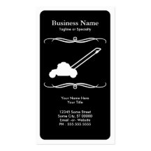 mod mower business card templates