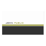 Modern 3 Colour Business Card