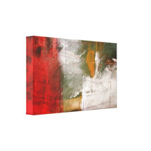 Modern Abstract Art Wrapped Canvas Canvas Print