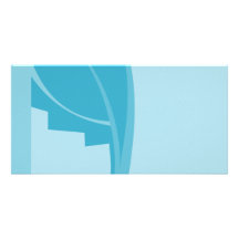 Modern Abstract Design. Customised Photo Card