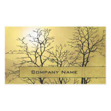 Modern Abstract Nature Business Card