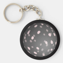 Modern Abstract Sphere Keychains