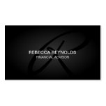 Modern and Elegant Monogram Business Card