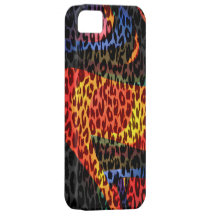 Modern animal print texture of leopard