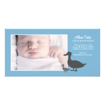 Modern Birth Announcement Photo Card | No. 14
