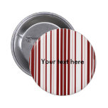 Modern burgundy white diamond patterned stripes buttons