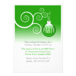 Modern Christmas Party Invitations invitations