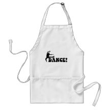 modern dance apron