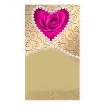 modern elegant love salon business card template