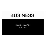 Modern Elegant Stylish Classy Plain Simple Business Cards