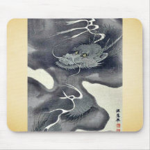 Modern illustrated sheets with pictorial envelope mouse pad