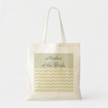 modern sophisticated chevron zigzag beige canvas bag