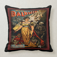 Modern witch of Endor Halloween Pillow