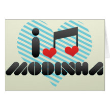 Modinha Greeting Card