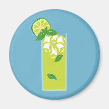 Mojito Fridge Magnet