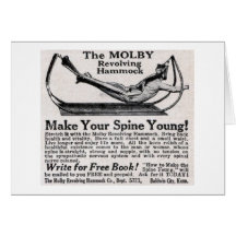 Molby Revolving Hammock Greeting Card
