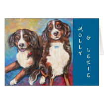 Molly & Lexie Notecard cards