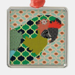 Molly Macaw Merry Christmas Ornament