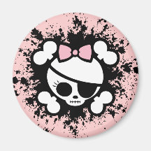 Molly Splat Fridge Magnet