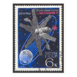Molniya Communications Satellite Post Cards