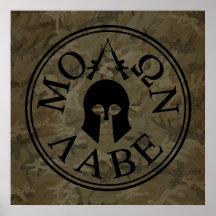 Molon Labe, Come and Take Them Print