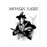 Molon Labe Minuteman Post Cards