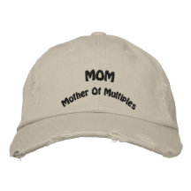 MOM EMBROIDERED BASEBALL CAP