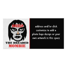 Mombie Breeder Personalised Photo Card