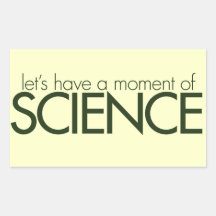 Moment of Science Rectangle Stickers