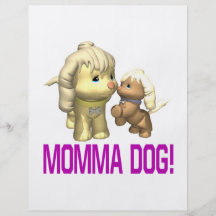 Momma Dog Full Color Flyer