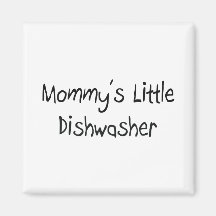 Mommys Little Dishwasher Fridge Magnet