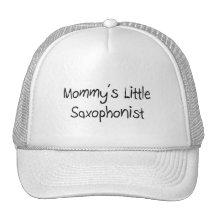 Mommys Little Saxophonist Trucker Hats