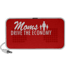 Moms Drive the Economy Portable Speakers
