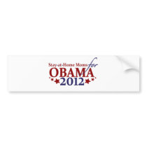 Moms for Obama 2012 bumper stickers